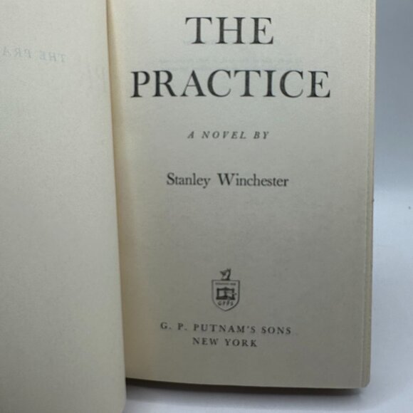 The Practice By Stanley Winchester 1967 Hardcover G.P. Putnams Sons - Picture 4 of 6